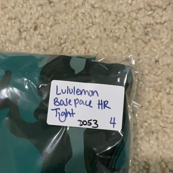 Lululemon Base Pace High-Rise Running Tight Heritage 365 Camo Tidewater Sz 4 - Picture 11 of 11